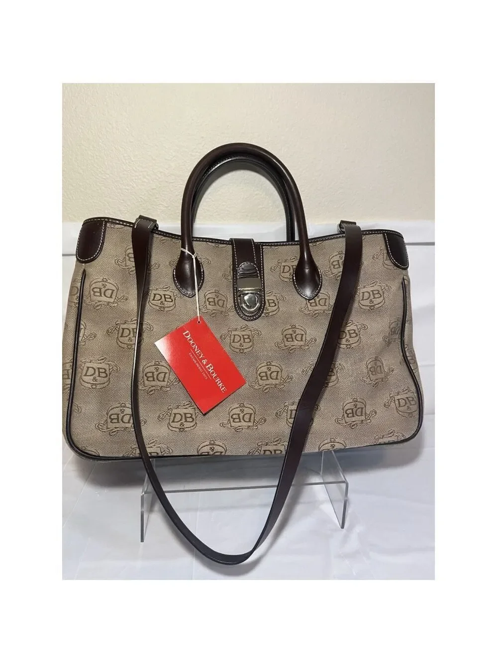 Dooney Bourke Double handle tote Limited Edition sunglasses pouch keychain